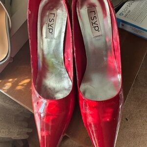 RSVP Women's Red Patent High Heels
